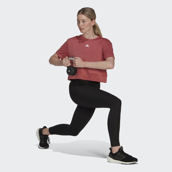 Κόκκινο AEROREADY Studio Loose Crop Tee CT354