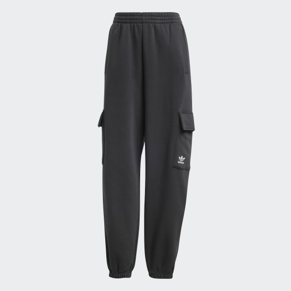 【ADIDAS】Fleece Cargo Pants - Black / IY9689 adidas Essentials Fleece Cargo Pants - Black | adidas Singapore