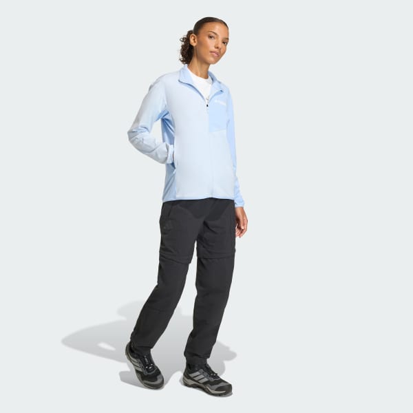Blue Terrex Multi CLIMAWARM Full Zip Tech Fleece Jacket
