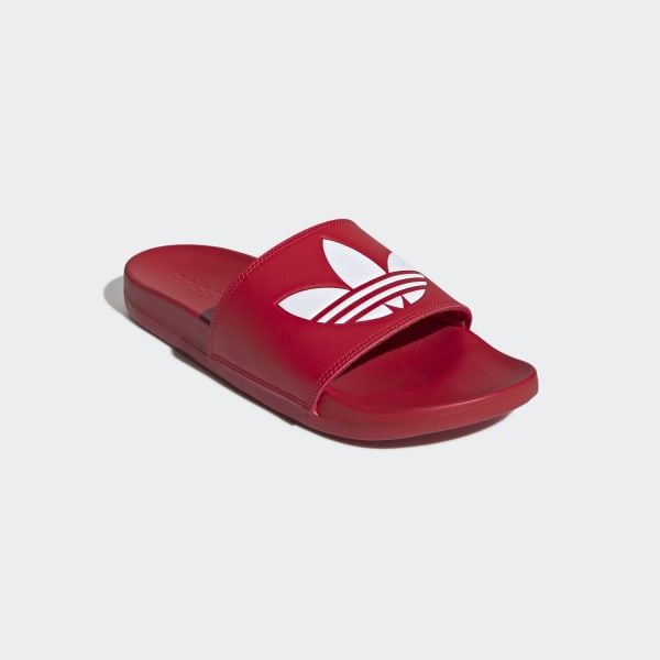 adilette lite slides red