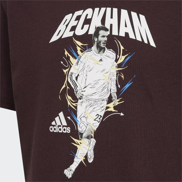 Red Beckham Graphic Football T-Shirt Y7486