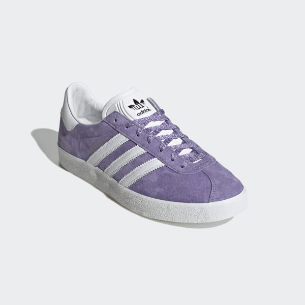 Purple adidas gazelle best sale womens