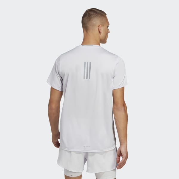 Grey Designed 4 Running Tee