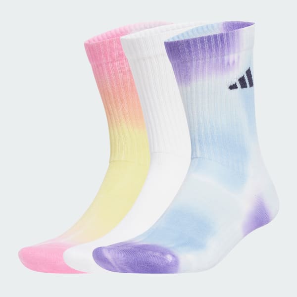 Multicolor Medias Tie-Dye 3 Pares