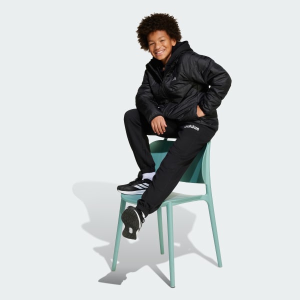 Siyah Essentials Light Padded Çocuk Montu