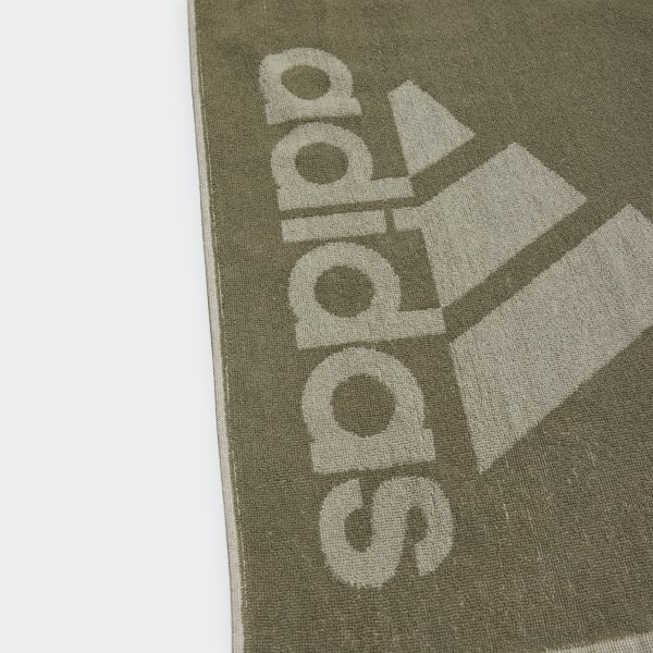 Green adidas Towel Small