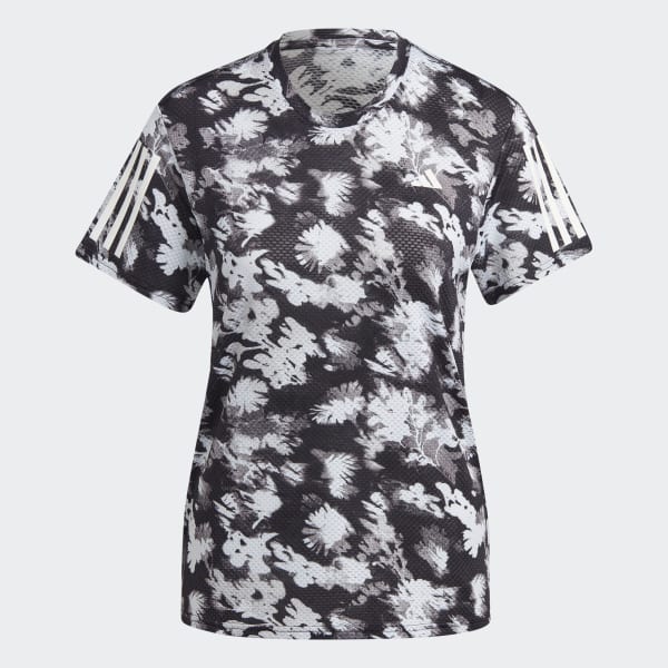 Grey Own the Run Summer Cooler Running Tee