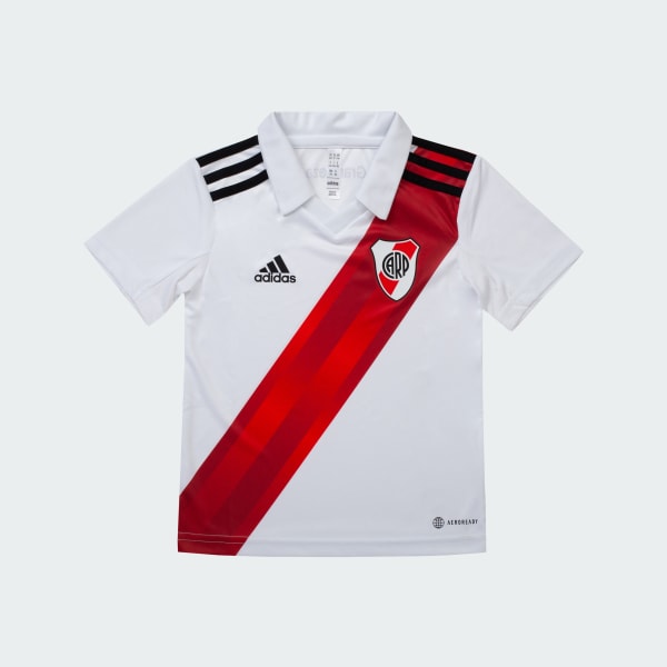 Blanco Minikit Uniforme Titular River Plate 22/23