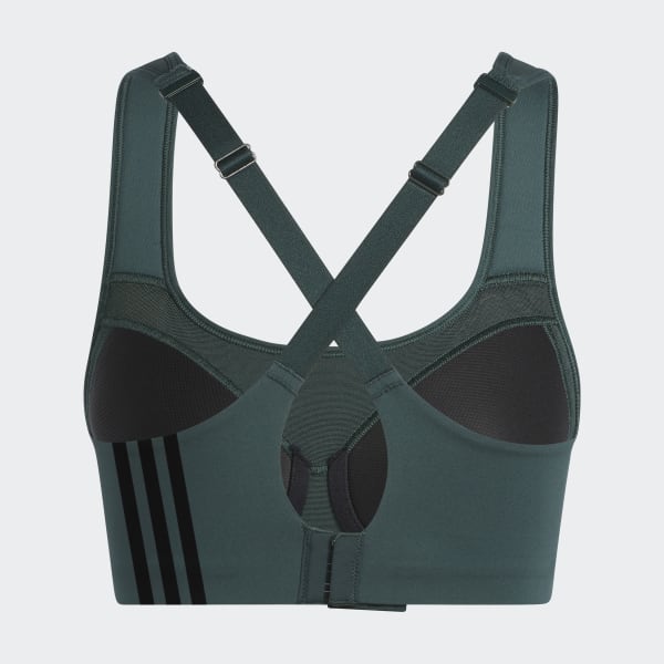 Vert Brassière adidas TLRD Impact Training Maintien fort NQ206