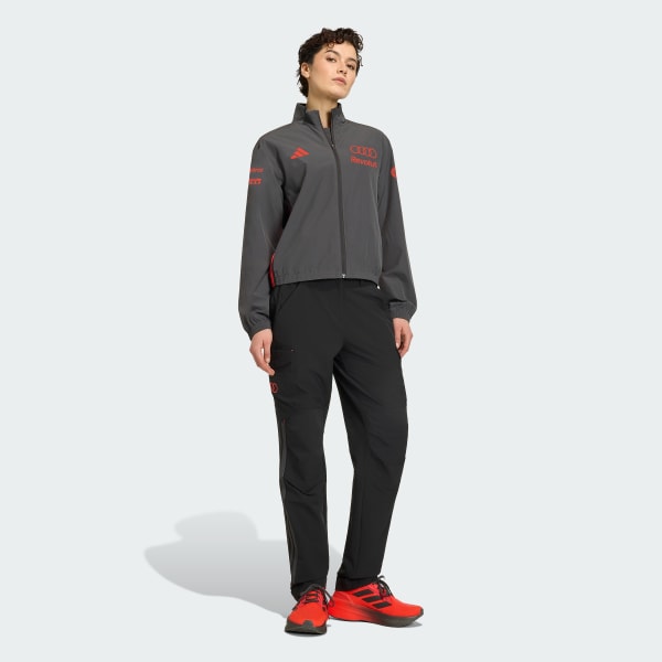 Black AUDI FORMULA ONE TEAM MECHANICS TRACKTOP