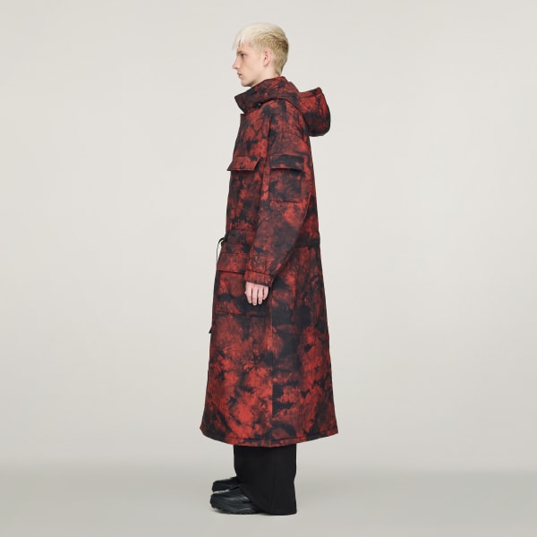 Y-3 PADDED HOODED PARKA Mサイズ adidas Y-3 AOP Padded Hooded Parka - Multicolor | Free