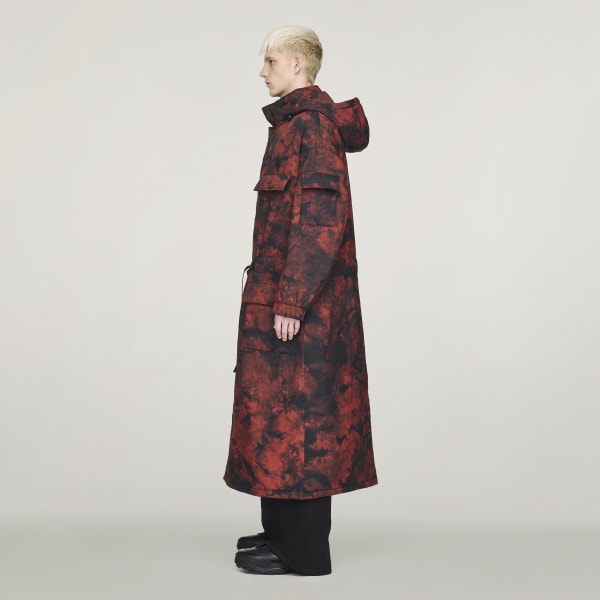 adidas Y-3 AOP Padded Hooded Parka - Multicolor | Free Shipping