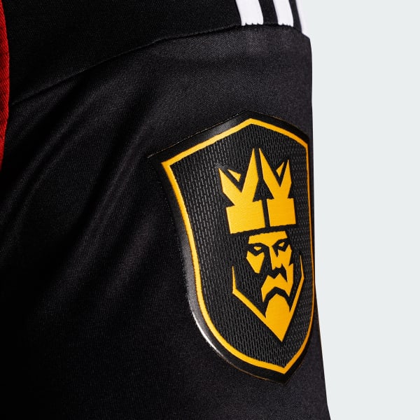 Negro Jersey oficial Club de Cuervos Kings League 2025 Niños