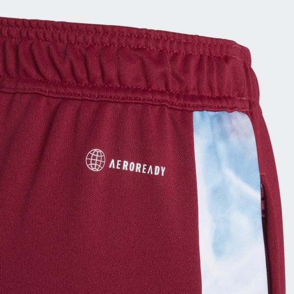 Bordowy Tiro Track Pants