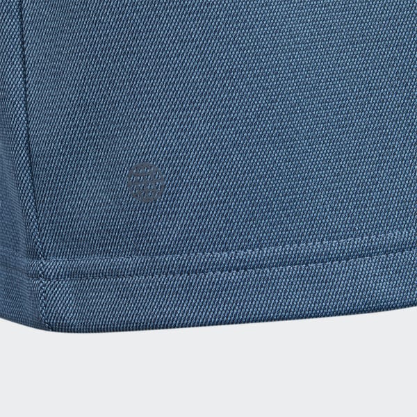 Blauw Piqué Poloshirt CB754