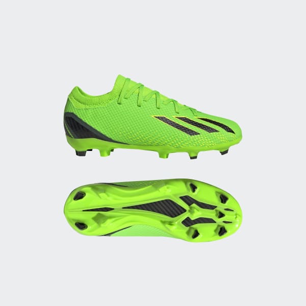 Verde Zapatos de Fútbol X Speedportal.3 Terreno Firme LVG56