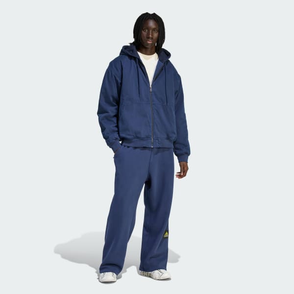 Blue 아디다스 이큅먼트 드릴 패디드 후디