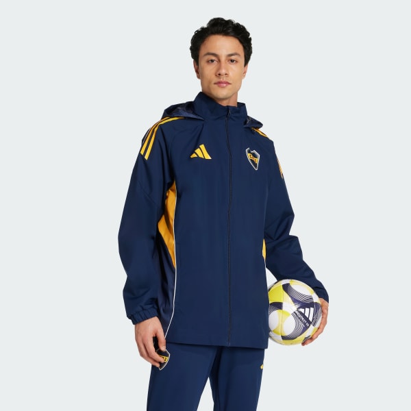Azul Campera All-Weather de Boca Juniors Tiro 25
