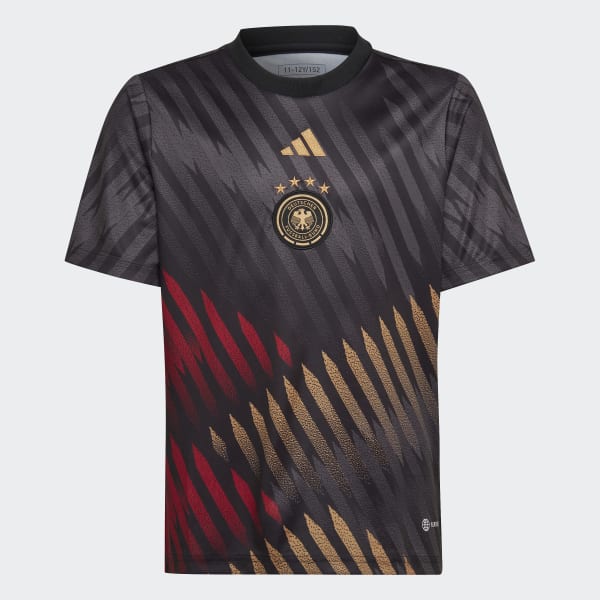 adidas Germany 22 Pre-Match Jersey - Black Kids' | adidas US