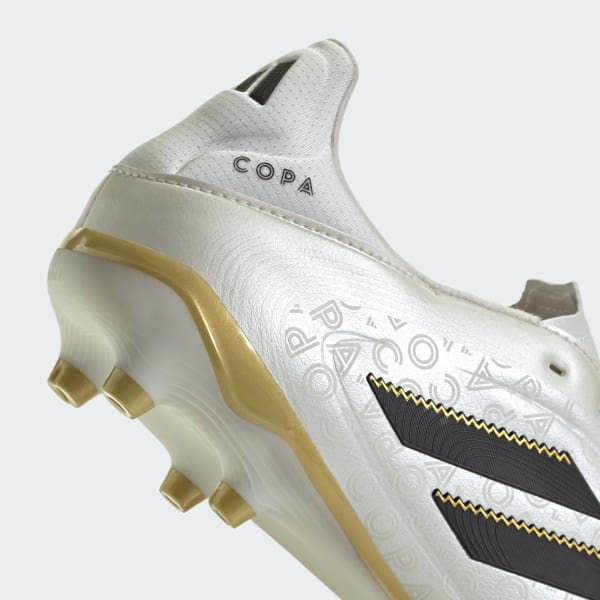 adidas Copa Pure 3 League Firm/Multi-Ground Cleats - White | Free