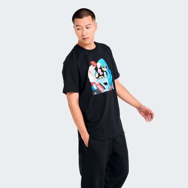 Black Thai Chess Tee