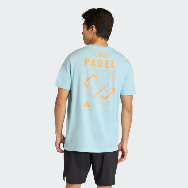 Azul Polera Graphic Padel Category