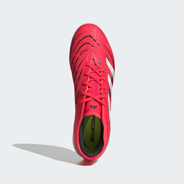 Rojo Zapatos de Fútbol Predator Pro Pasto sintético