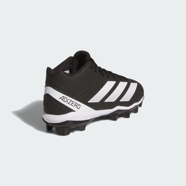 adidas Adizero Impact.2 Molded Rubber Football Cleats Kids - Black