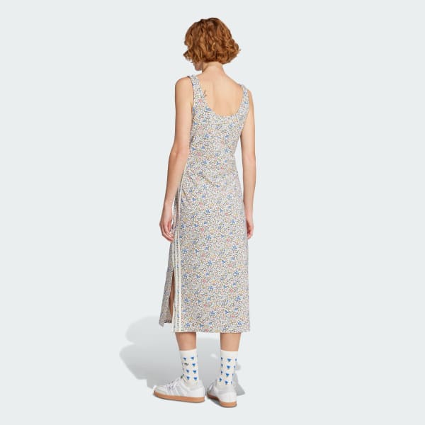 アディダスadidas Originals x Liberty London Mesh Maxi Dress adidas Originals x Liberty London Mesh Maxi Dress in Flower