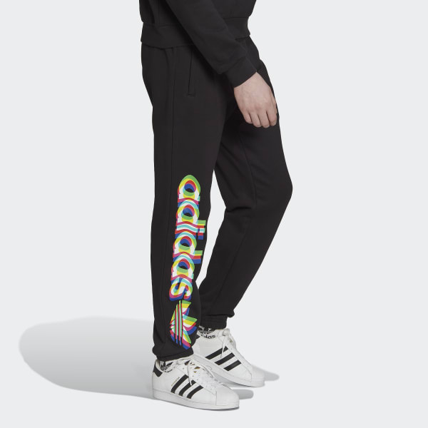 Black Hyperreal Sweat Pants MLY70