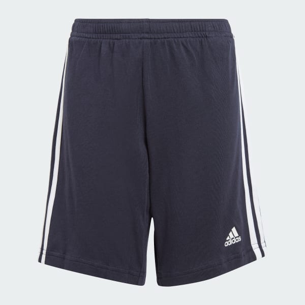 Azul Conjunto Camiseta Shorts Essentials 3-Stripes