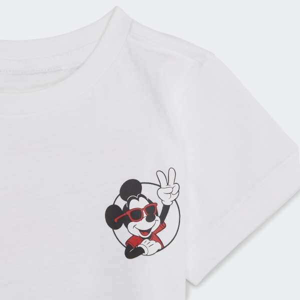 Branco Camiseta Disney Mickey and Friends VX952