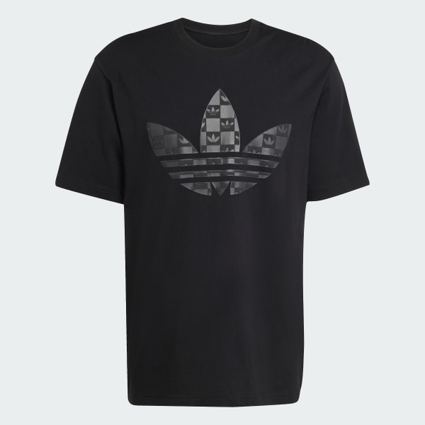 Negro Polo Monogram de corte holgado