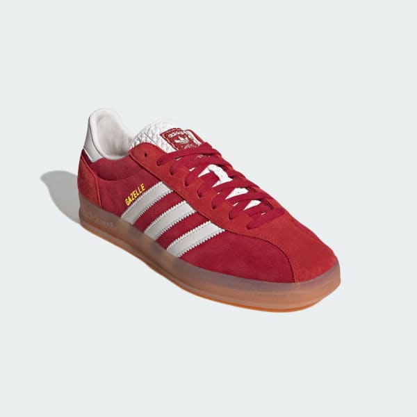 Burgundy adidas Gazelle Indoor Pro Skor