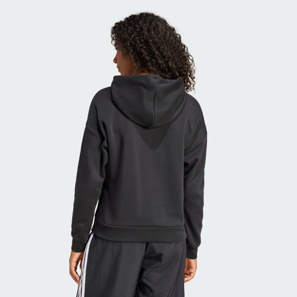 Svart Essentials Small Logo Feel Cozy Hettegenser