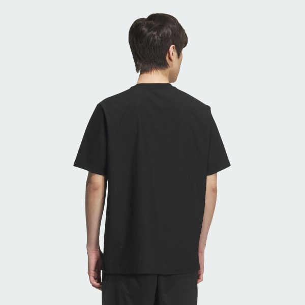 ブラック プレミアム カジュアル レギュラーフィット 軽量 ニット 半袖 ポケットTシャツ