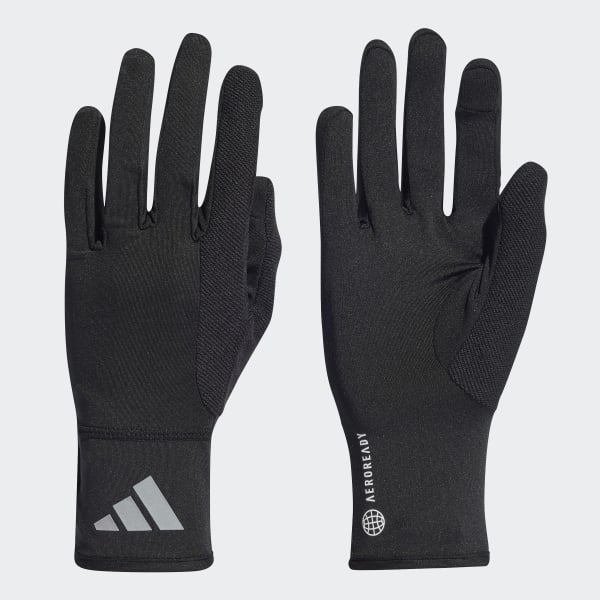 Negro AEROREADY Gloves