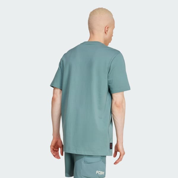 Gronn FC Bayern Seasonal T-skjorte