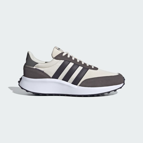 White Run 70s Lifestyle Running Shoes