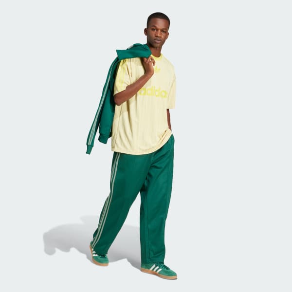 イエロー アディカラー 半袖Tシャツ