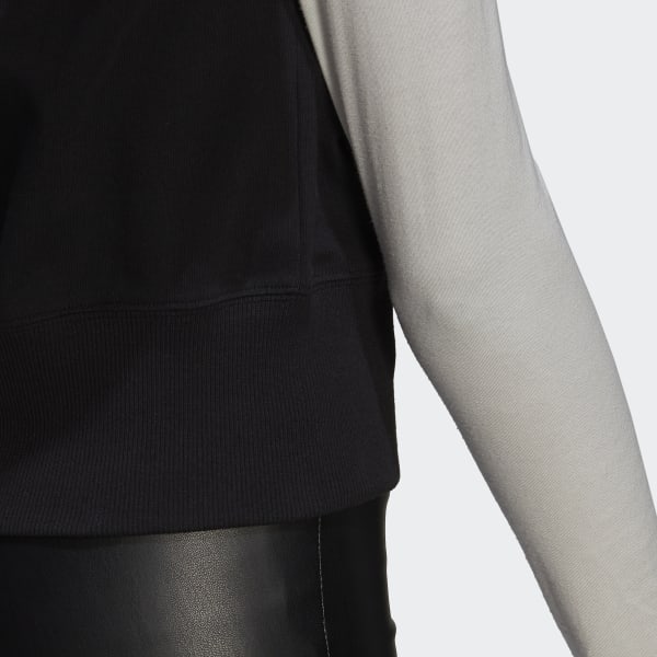 Siyah Adicolor Classics Waist Cinch Tişört TX743