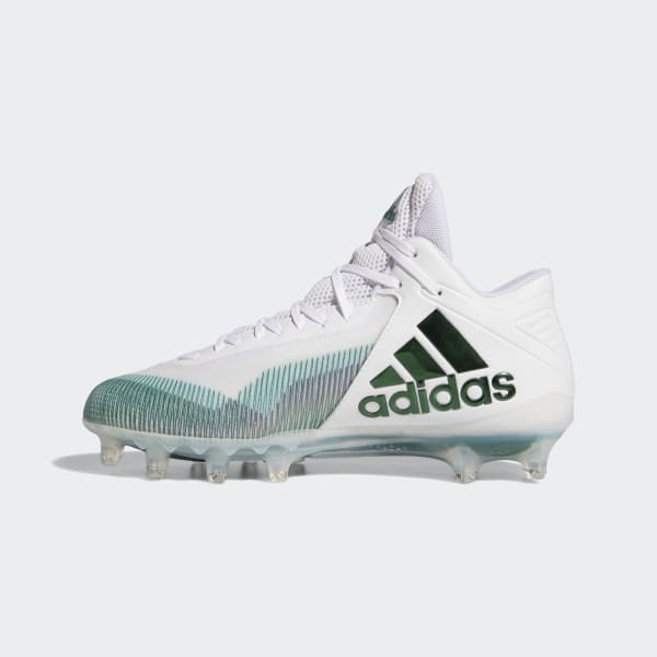 adidas football cleats white and green