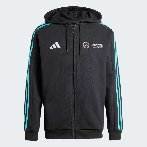 mercades-menz adidas MERCEDES - AMG PETRONAS FORMULA ONE TEAM DNA FULL ZIP