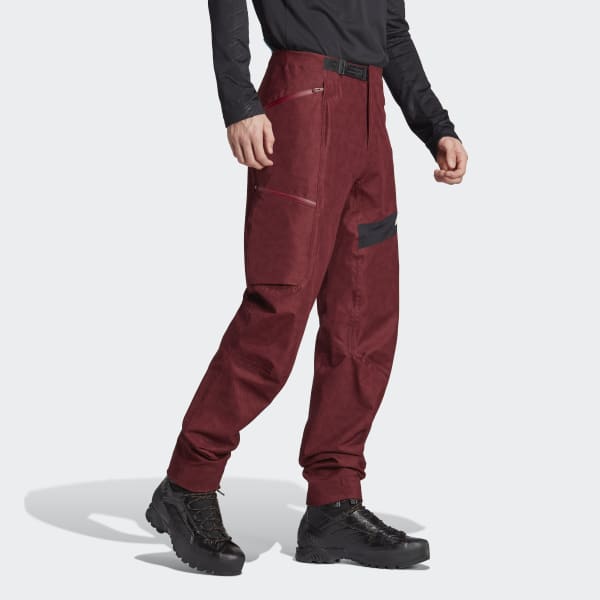RAIN.RDY adidas US | Men\'s Terrex adidas - Techrock Burgundy Pants Hiking |
