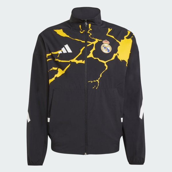 Μαύρο adidas Real Madrid Avengers Z.N.E. Anthem Jacket