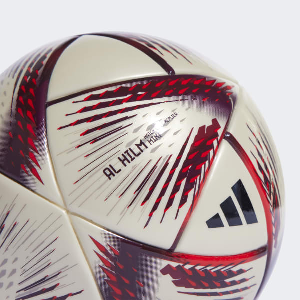 adidas Al Hilm Mini Soccer Ball - Beige | Free Shipping with