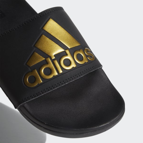 adidas gold slides