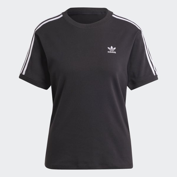 adidas trefoil tee 3 stripes