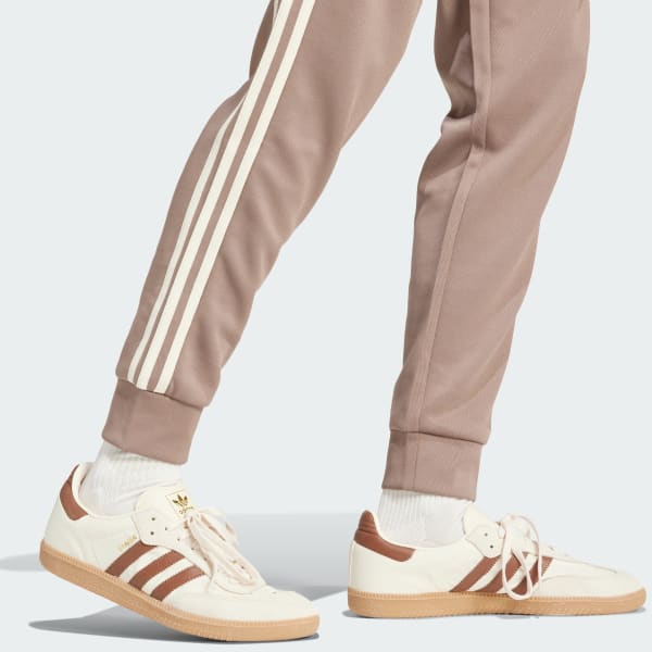 Adidas Trainingsbroek Adidas Broek Bruin Adidas Originals Adicolor
