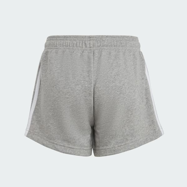 Grey Essentials 3-Stripes Shorts